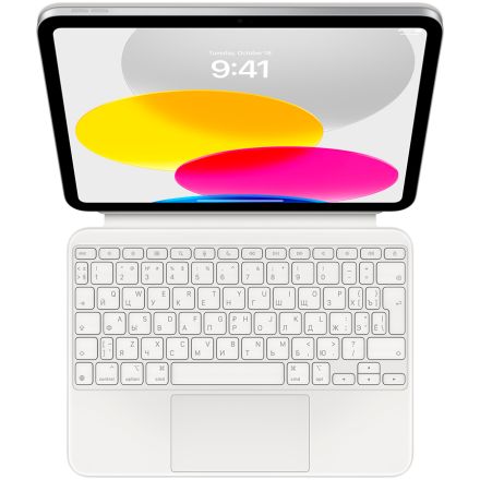 Чехол-клавиатура Apple Magic Keyboard Folio для iPad (10th поколение), Белый