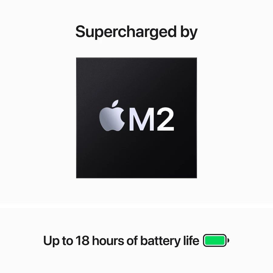 MacBook Air 15.3" Apple M2 (8C CPU/10C GPU), 8 ГБ, 256 ГБ, Серый космос