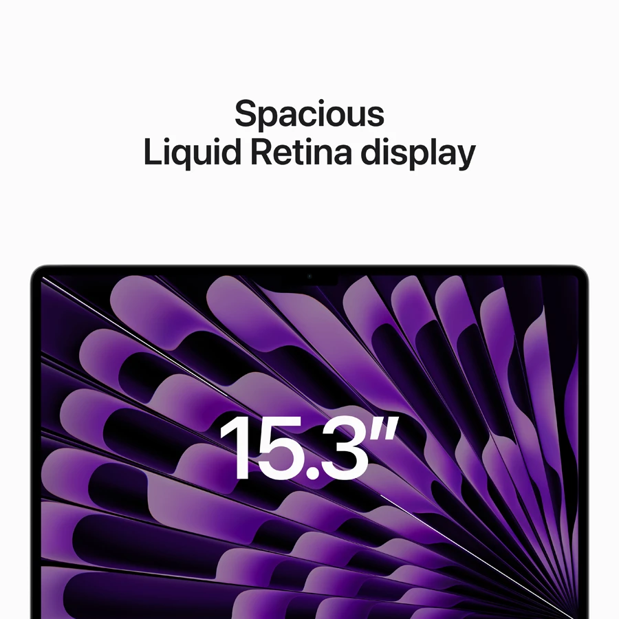 MacBook Air 15.3" Apple M2 (8C CPU/10C GPU), 8 ГБ, 256 ГБ, Серый космос