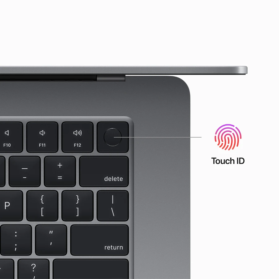 MacBook Air 15.3" Apple M2 (8C CPU/10C GPU), 8 ГБ, 256 ГБ, Серый космос