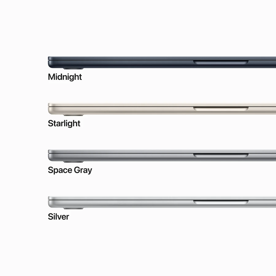 MacBook Air 15.3" Apple M2 (8C CPU/10C GPU), 8 ГБ, 256 ГБ, Серый космос