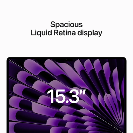 MacBook Air 15.3" Apple M2 (8C CPU/10C GPU), 8 ГБ, 256 ГБ, Серый космос
