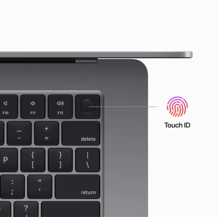 MacBook Air 15.3" Apple M2 (8C CPU/10C GPU), 8 ГБ, 256 ГБ, Серый космос