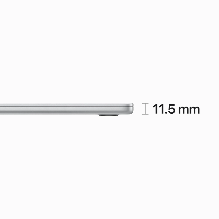 MacBook Air 15.3" Apple M2 (8C CPU/10C GPU), 8 GB, 256 GB, Silver