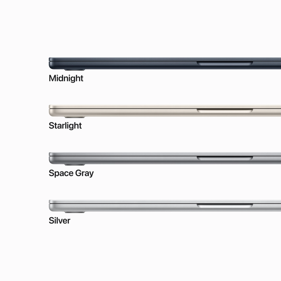 MacBook Air 15.3" Apple M2 (8C CPU/10C GPU), 8 ГБ, 256 ГБ, Сияющая звезда