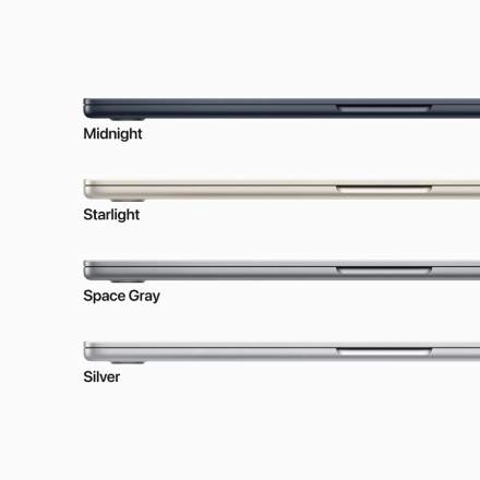 MacBook Air 15.3" Apple M2 (8C CPU/10C GPU), 8 ГБ, 256 ГБ, Сияющая звезда