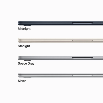 MacBook Air 15.3" Apple M2 (8C CPU/10C GPU), 8 ГБ, 256 ГБ, Сияющая звезда