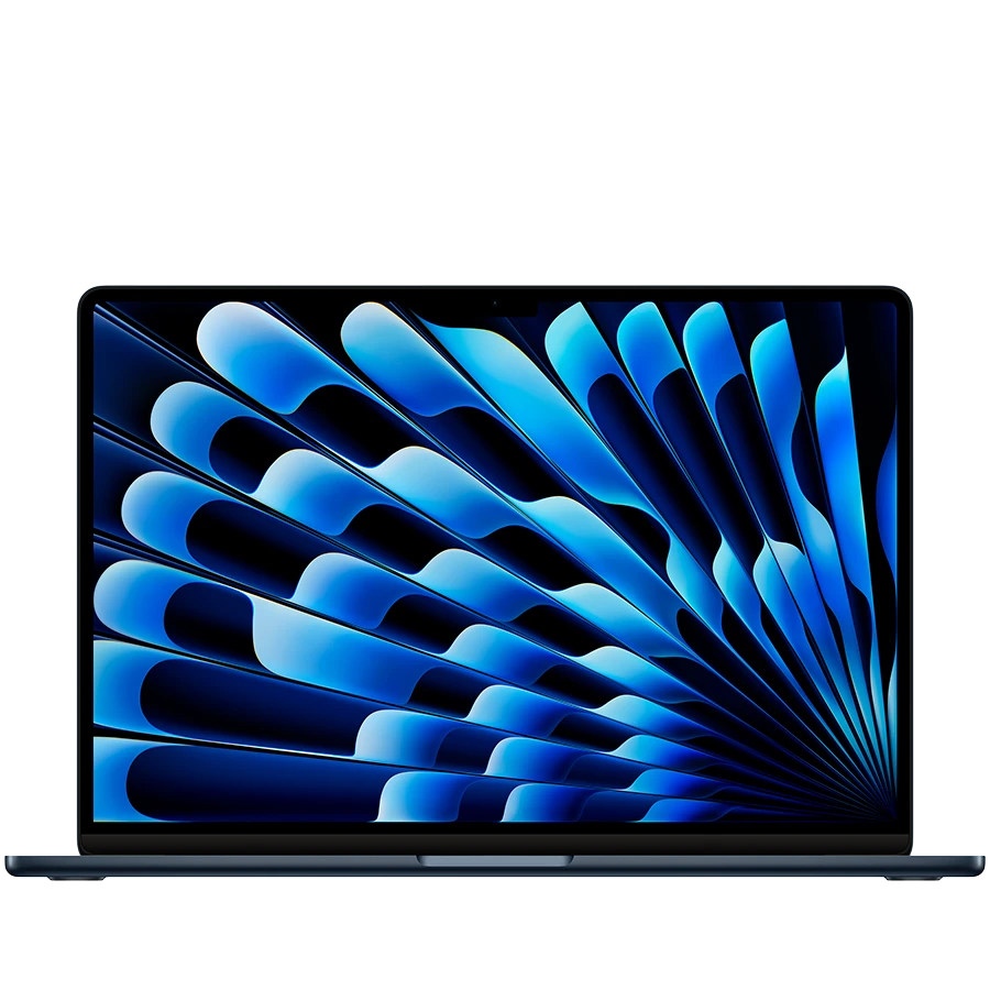MacBook Air 15.3" Apple M2 (8C CPU/10C GPU), 8 ГБ, 256 ГБ, Тёмная ночь
