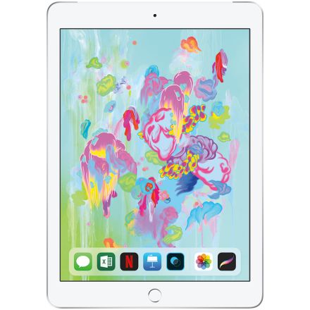iPad 9,7", 128 ГБ, Wi-Fi+4G, Серебристый