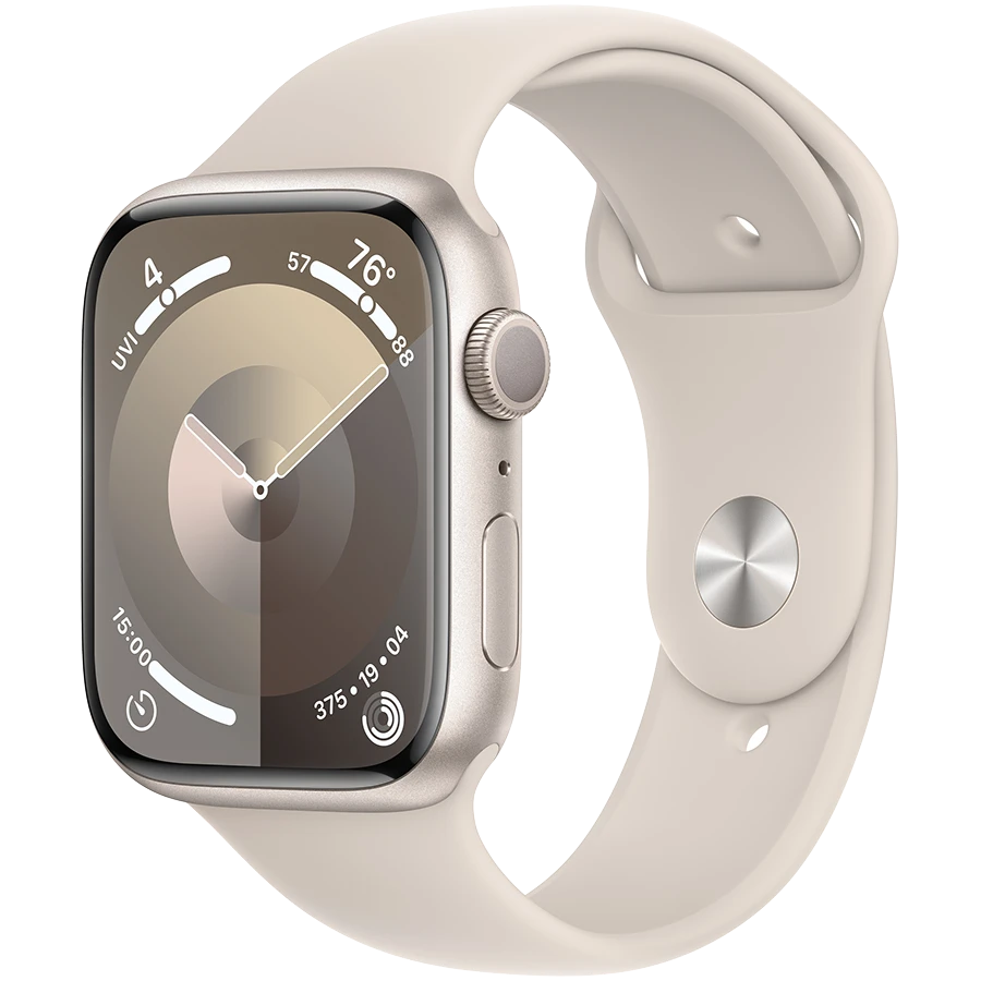 apple-stoneさん Купить Apple Watch Series 9 GPS, 45мм, Сияющая звезда, Stone Sport