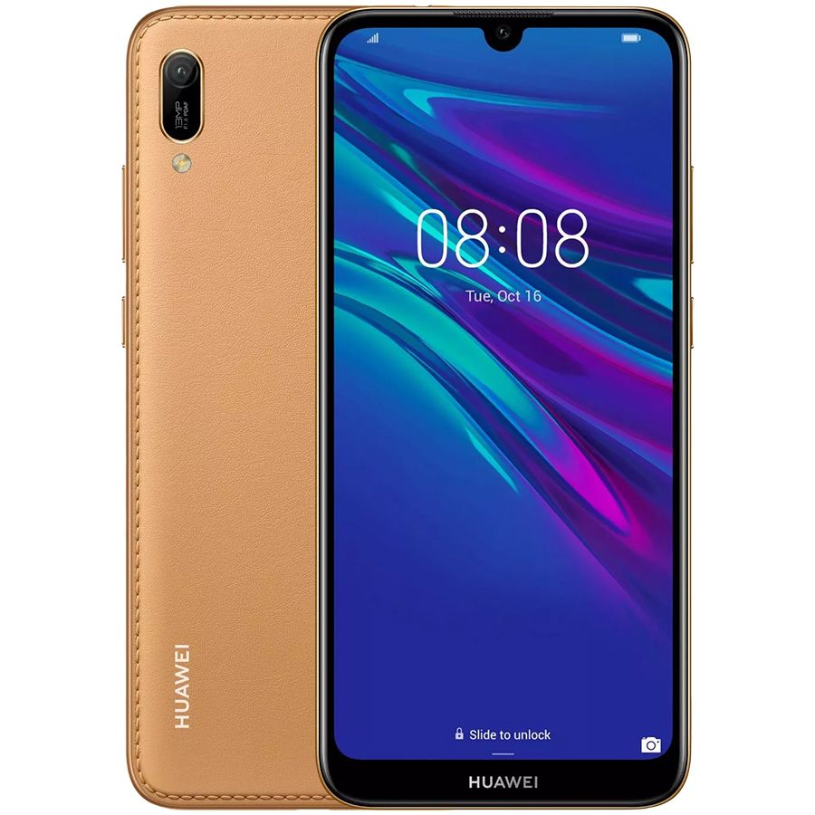 Мобильный телефон Huawei Y6 2019 32 GB Amber Brown Б\У