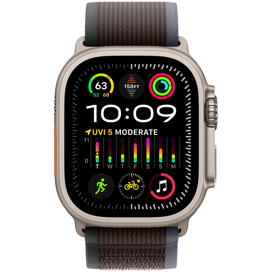 Apple Watch Ultra Series 2 GPS + Cellular, 49мм, , Blue/Black Trail Loop, M/L