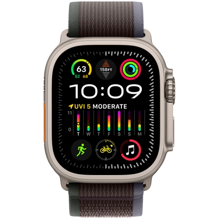 Apple Watch Ultra Series 2 GPS + Cellular, 49мм, , Blue/Black Trail Loop, M/L