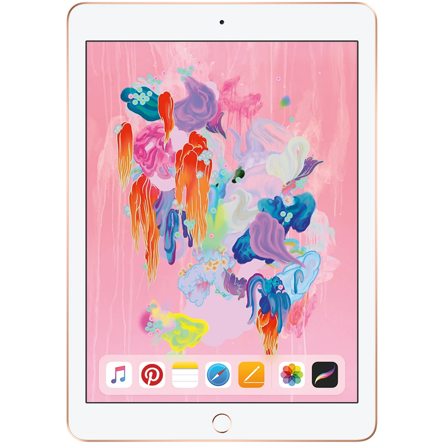 iPad 9,7", 32 ГБ, Wi-Fi, Золотой