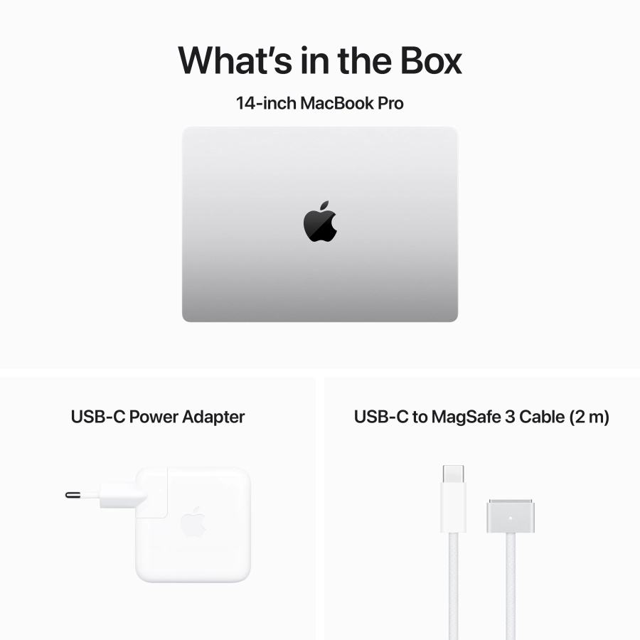 MacBook Pro 14.2" Apple M3 Max (14C CPU/30C GPU), 36 ГБ, 1 ТБ, Серебристый