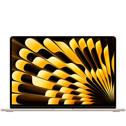 MacBook Air 15.3" Apple M3 (8C CPU/10C GPU), 8 GB, 256 GB, Starlight