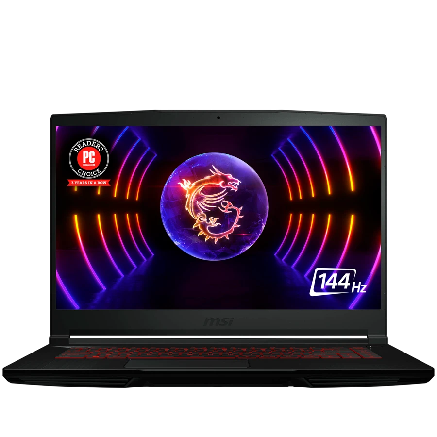 MSI Thin GF63 15" 1920x1080, Intel Core i7 12650H, Nvidia GeForce RTX 4060, 32 GB / 1 TB SSD, Black