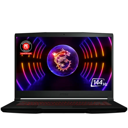 MSI Thin GF63 15" 1920x1080, Intel Core i7 12650H, Nvidia GeForce RTX 4060, 32 GB / 1 TB SSD, Black