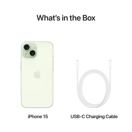 Apple iPhone 15 128 ГБ Зелёный