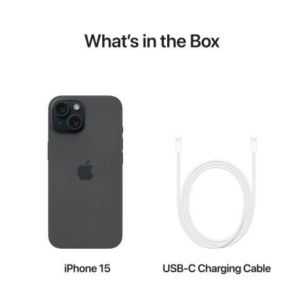 Apple iPhone 15 256 GB Black