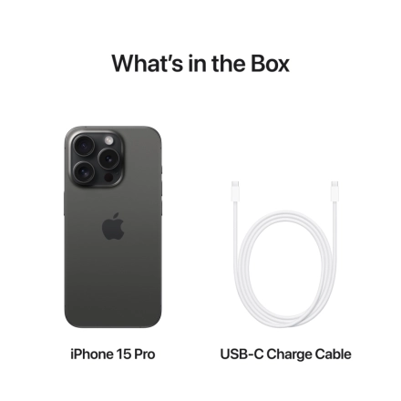 Apple iPhone 15 Pro 128 GB Black Titanium