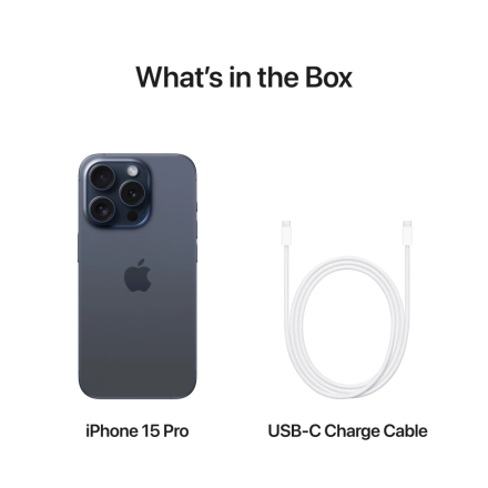 Apple iPhone 15 Pro 128 ГБ Blue Titanium