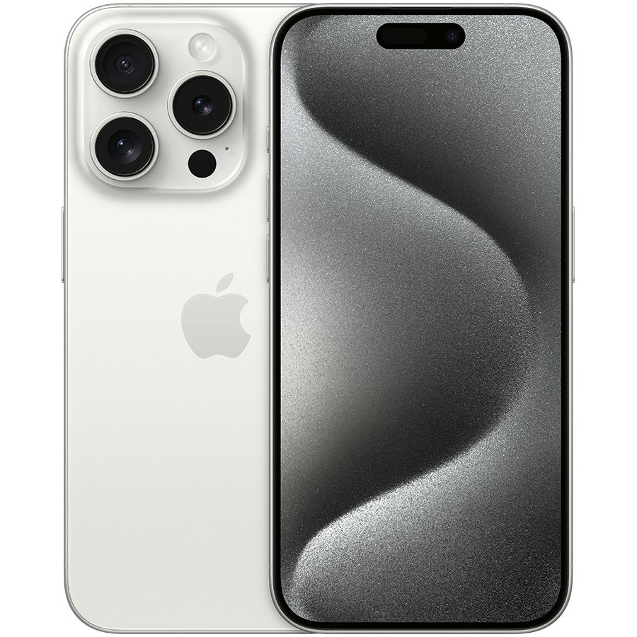 Мобильный телефон Смартфон Apple iPhone 15 Pro 256GB White Titanium, A3102 Б\У