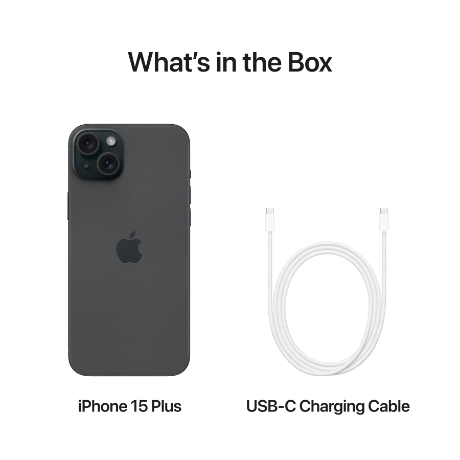 Apple iPhone 15 Plus 128 ГБ Чёрный