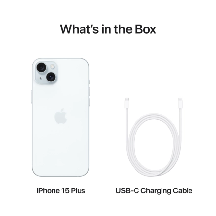 Apple iPhone 15 Plus 128 ГБ Синий