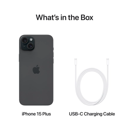 Apple iPhone 15 Plus 256 ГБ Чёрный