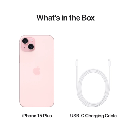 Apple iPhone 15 Plus 512 ГБ Розовый