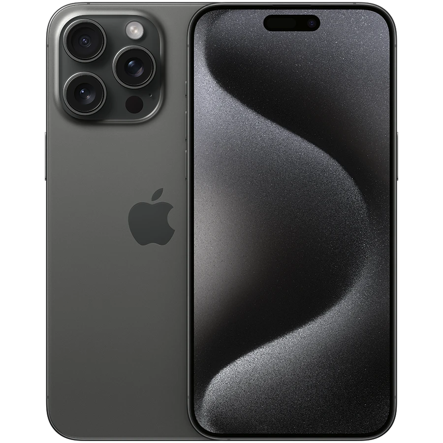 Купить Apple iPhone 15 Pro Max eSIM 512 ГБ Black Titanium