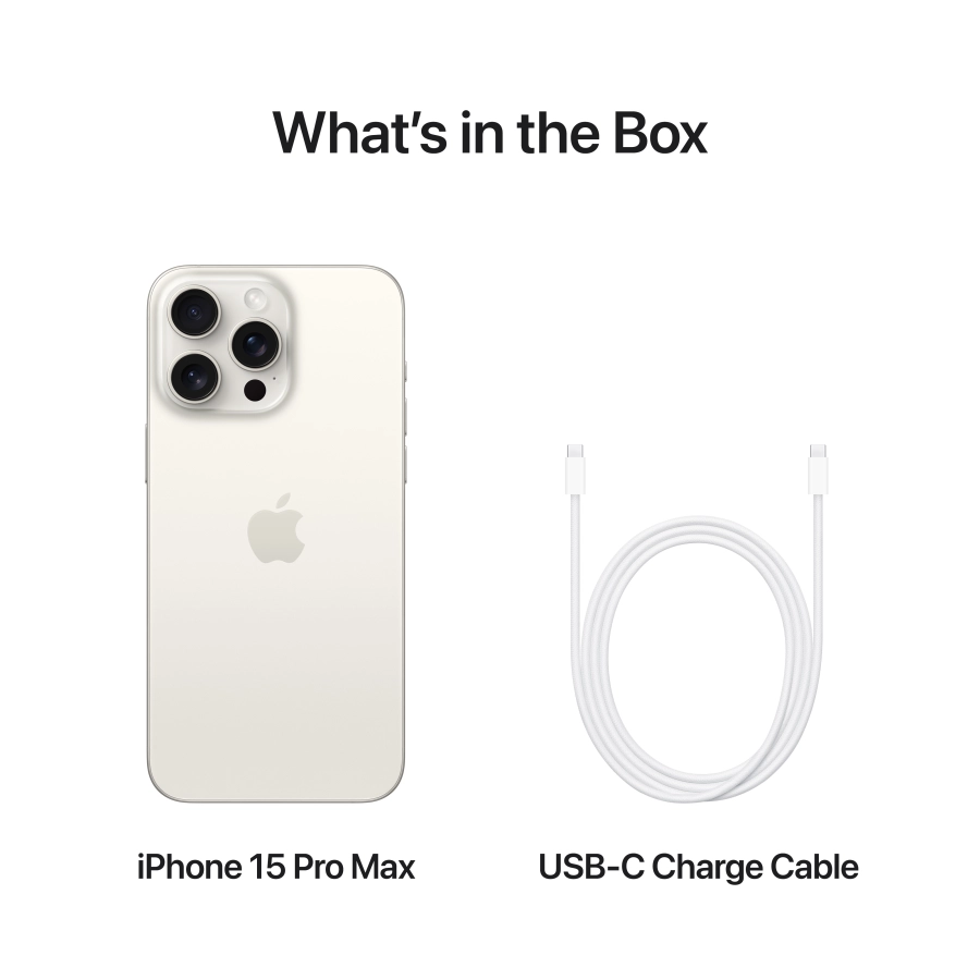 Apple iPhone 15 Pro Max 512 ГБ White Titanium