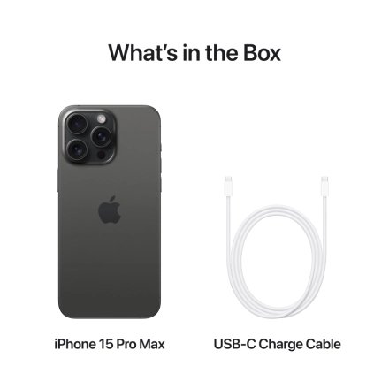 Apple iPhone 15 Pro Max 1 TB Black Titanium