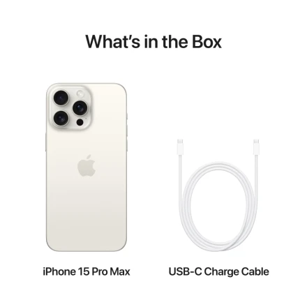 Apple iPhone 15 Pro Max 1 TB White Titanium