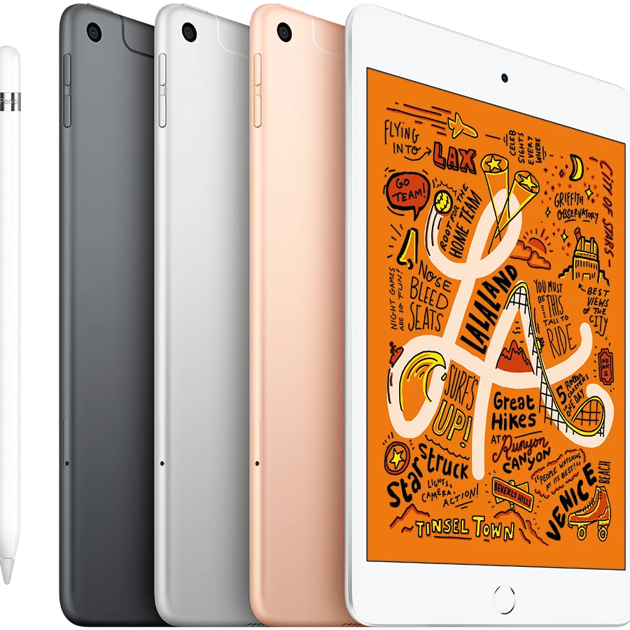 Купить iPad mini 5, 64 ГБ, Wi-Fi+4G, Золотой