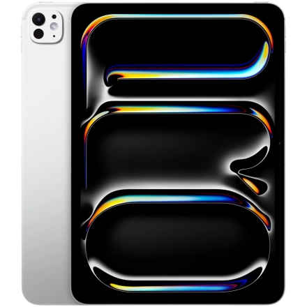 iPad Pro 11 (M4), 256 ГБ, Wi-Fi, Стандартная, Серебристый