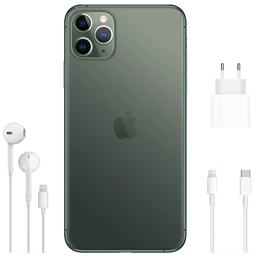 Apple iPhone 11 Pro Max 256 ГБ Тёмно-зелёный MWHM2 б/у купить в ...