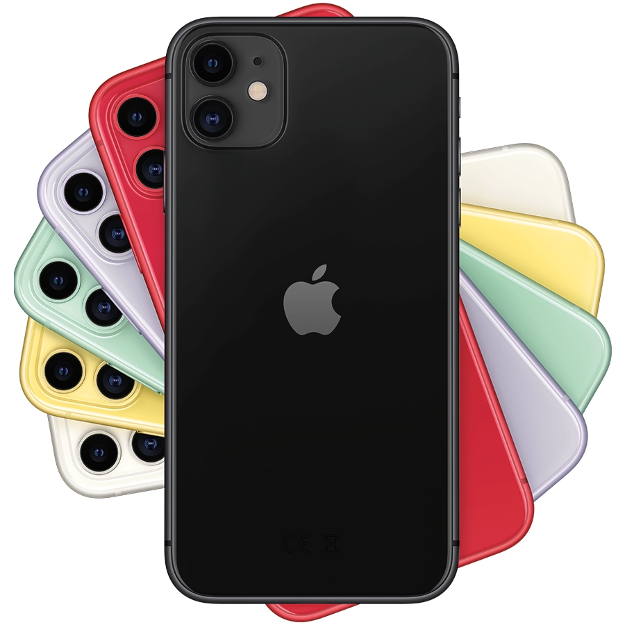 Apple iPhone 11 ブラック 本体 イヤフォン付き Купить Apple iPhone 11 256 ГБ Чёрный