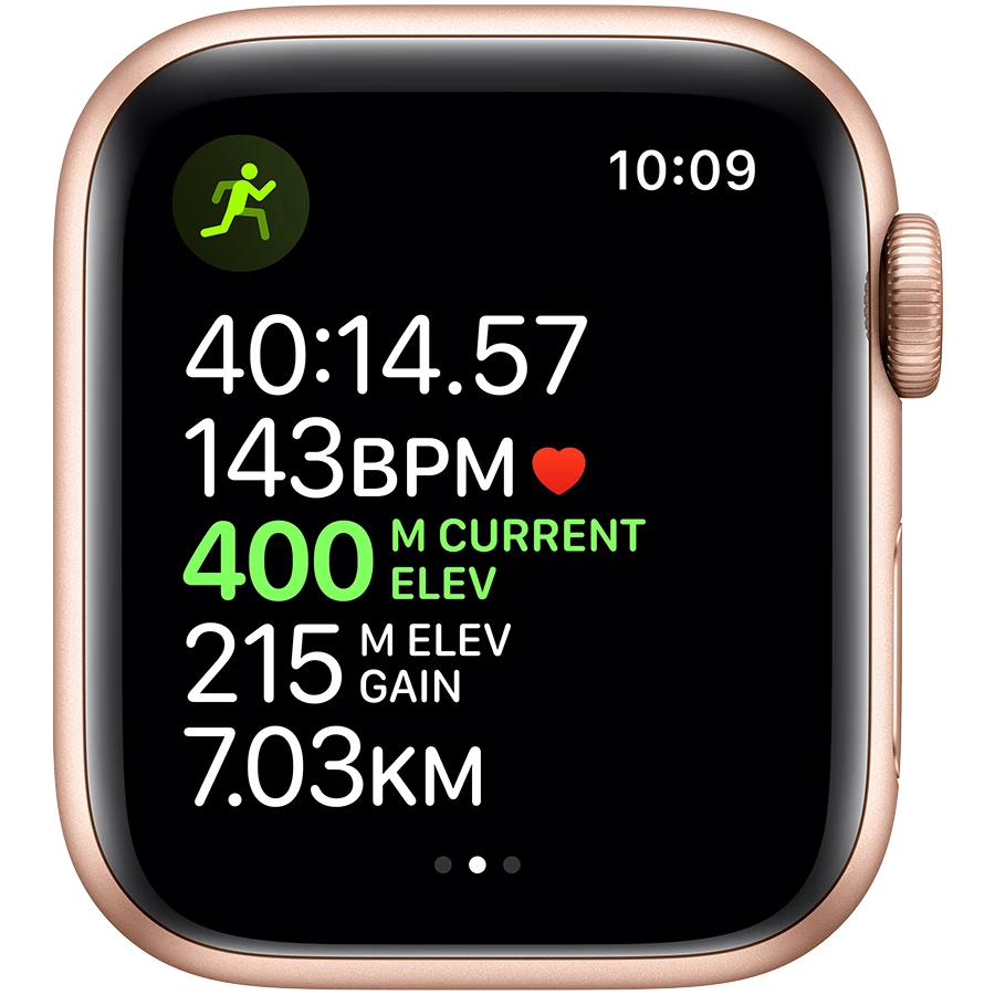 Apple Watch Series 5 GPS, 40mm, Gold, Pink Sand Sport Band