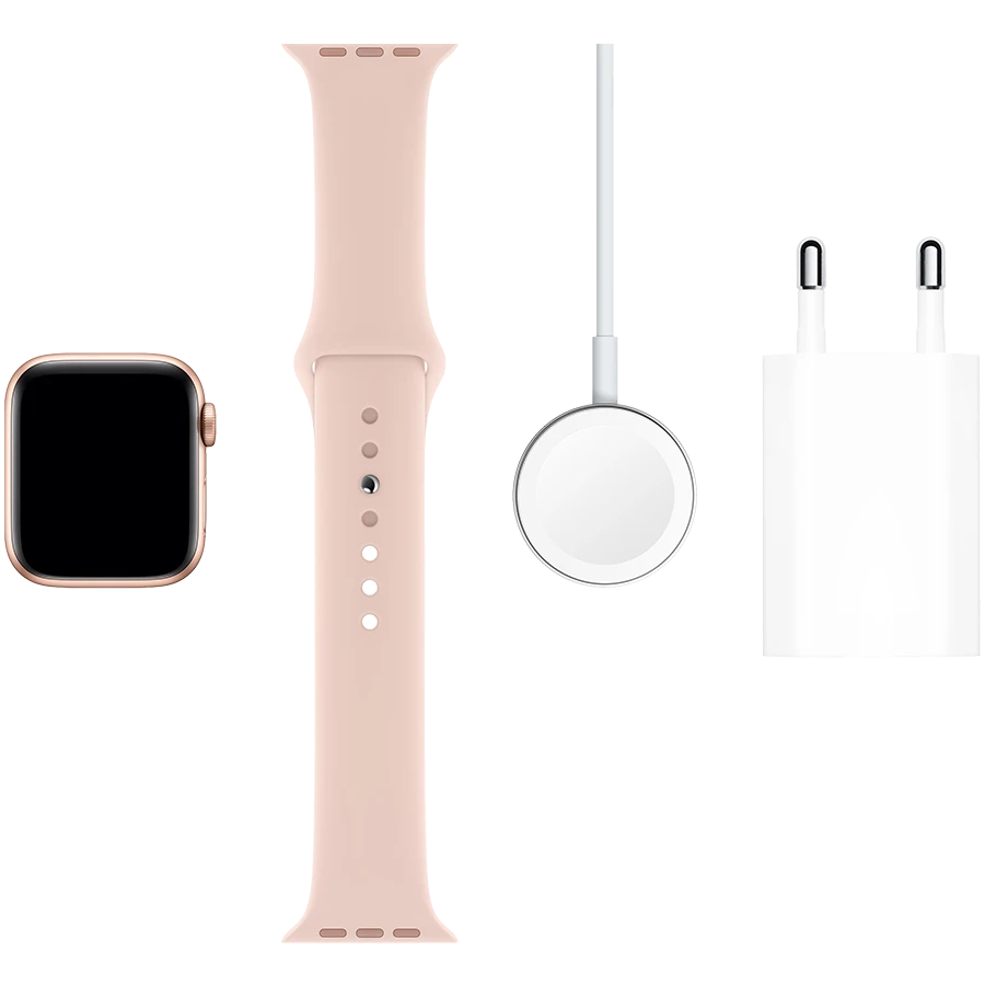 Apple Watch Series 5 GPS, 40mm, Gold, Pink Sand Sport Band
