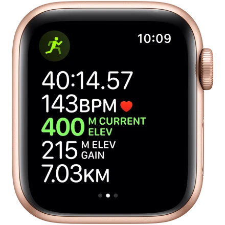 Apple Watch Series 5 GPS, 40mm, Gold, Pink Sand Sport Band