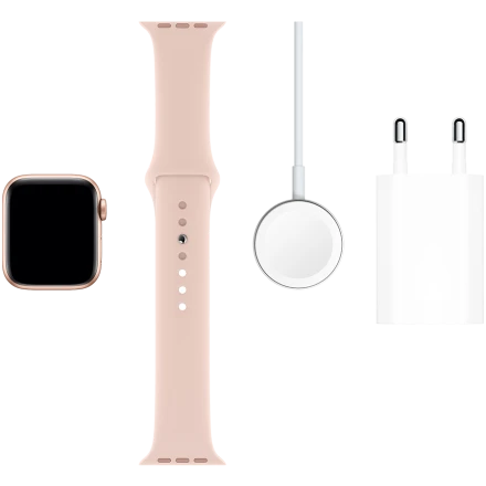 Apple Watch Series 5 GPS, 40mm, Gold, Pink Sand Sport Band