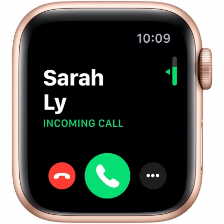 Apple Watch Series 5 GPS, 40мм, Золотой, Cпортивный ремешок цвета «розовый песок»