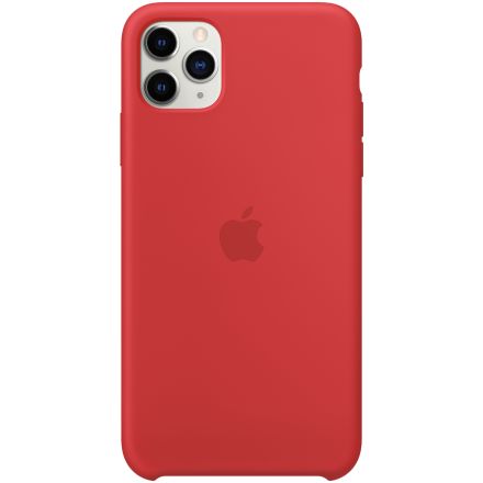 Чехол Apple силиконовый для iPhone 11 Pro Max, Красный
