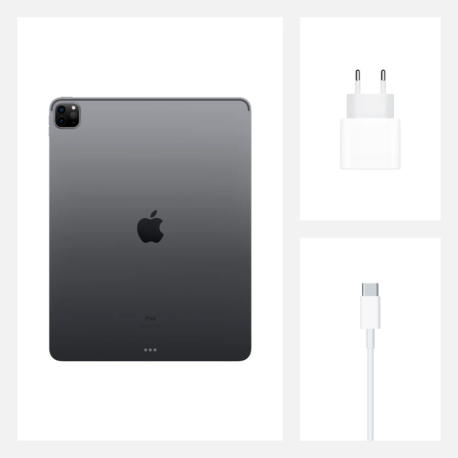 Купить iPad Pro 12.9 (4th Gen), 512 ГБ, Wi-Fi, Серый космос