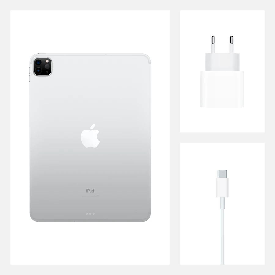 Купити iPad Pro 11 (2nd Gen), 256 ГБ, Wi-Fi+4G, Silver