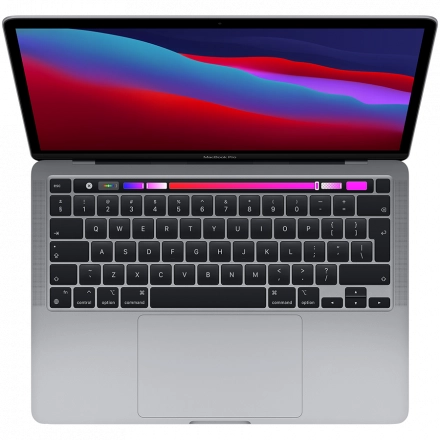 MacBook Pro 13" с Touch Bar Apple M1 (8C CPU/8C GPU), 8 ГБ, 256 ГБ, Серый космос