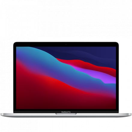 Apple MacBook Pro 13" з Touch Bar Apple M1 (8C CPU/8C GPU), 8 ГБ, 512 ГБ, Сріблястий