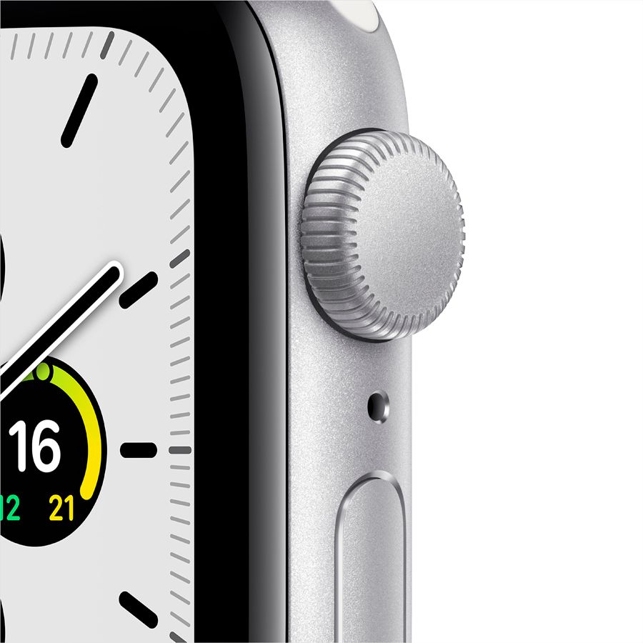 Смарт годинник Apple Watch SE GPS, 40mm Silver Aluminium Case with White Sport Band - Regular, Model A2351 Б\В